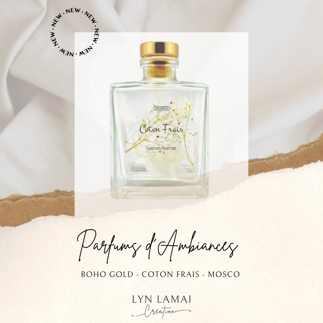 Parfums d’Ambiances BOHO GOLD Coton Frais